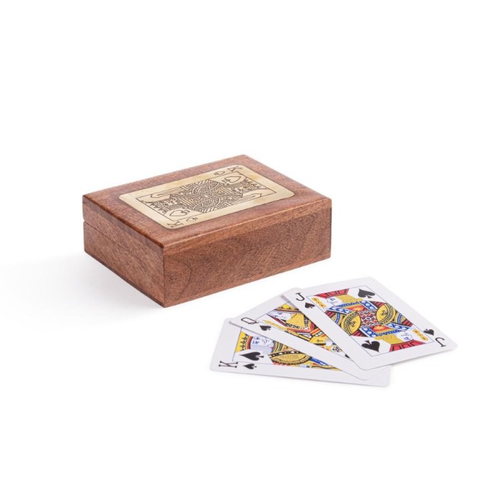 DECORAZIONE CARTE FORTUNE LEGNO 10,8X8,5